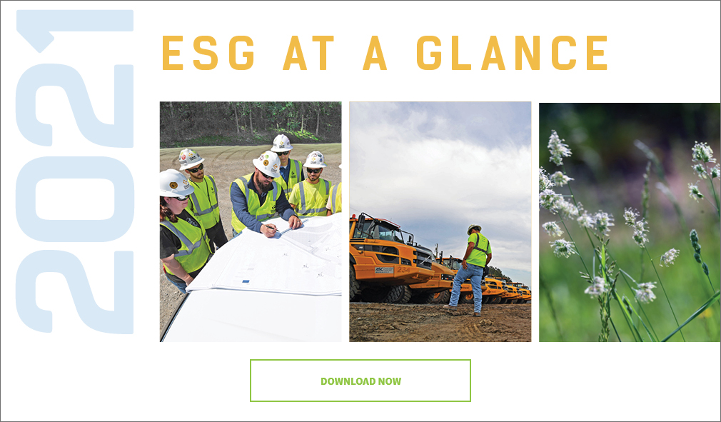 2021 ESG At a Glance